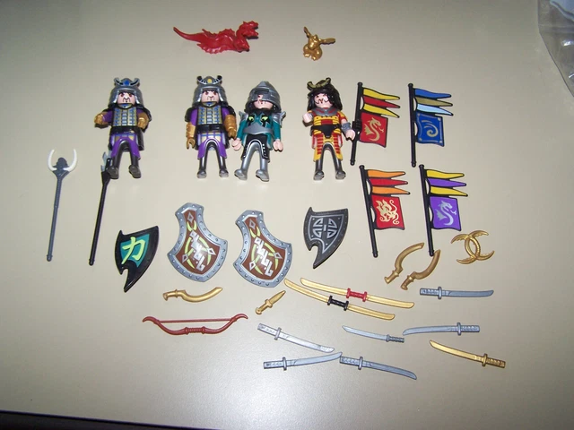 Lot samourais  PLAYMOBIL