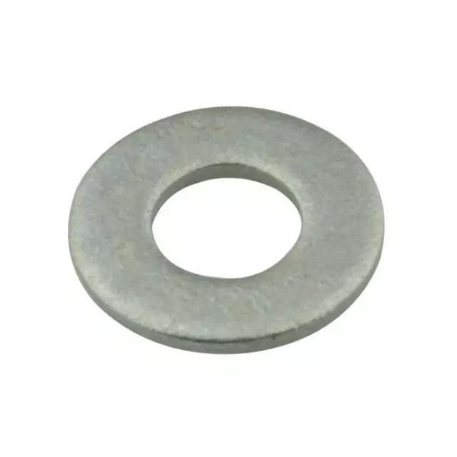 Qty 5 Flat Heavy Washer M6 (6mm) x 16mm x 1.4mm Galvanised HDG Galv Round