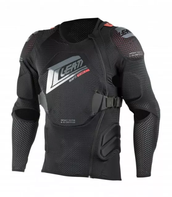 Leatt 3DF Airfit Body Armour ACU CE Approved EN1621 Pressure Suit Black Adults