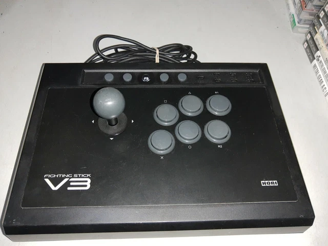 HORI FIGHTING STICK V3 PS3 PC Arcade Stick Fightstick Playstation 3 PS4 ...