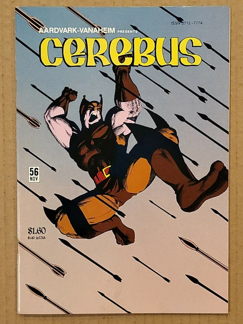 Cerebus #56 Wolveroach Aardvark-Vanaheim 1983 NM-
