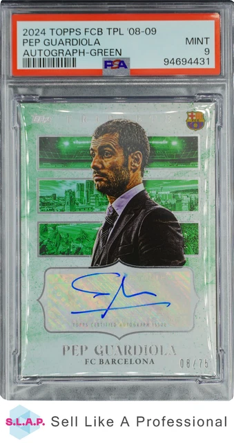 グアルディオラ　ジョゼップ・グアルディオラ　ペップ 直筆サイン　サイン ジョゼップ・グアルディオラ 直筆サイン入りフォト 額入り Barcelona