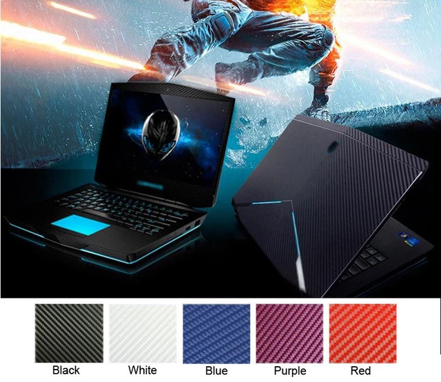 KH Brushed Laptop Skin Sticker Cover For Alienware M14x R1 R2 2012 – PVC Protector