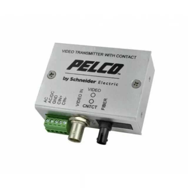 Pelco FTV10S1FCM Miniature Fiber Transmitter with FC Connector