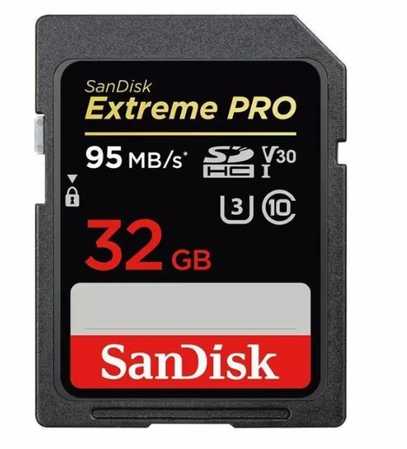 Sandisk 32/64/128 GB Ultra Extreme Pro SD SDHC Class 10 4 Memory Card for Camera