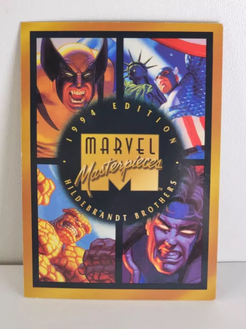 1994 Fleer Marvel Masterpieces Base Set (Pick A Card and Complete Your Set)