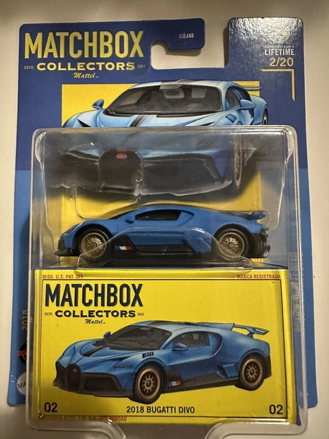 2024 MATCHBOX COLLECTORS 2018 Bugatti Divo 2/20 $13.99 - PicClick