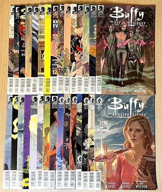 Buffy the Vampire Slayer Season 10 Complete Set -FIRST PRINT Dark Horse Lot OOP