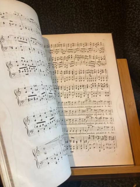 Felicien David Le Desert partition chant piano ancienne Au Menestrel 4