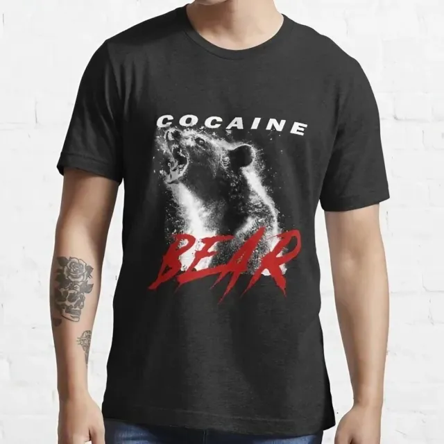 NWT Cocaine Bear Animals Cooles, lustiges Unisex-T-Shirt