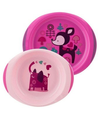 Chicco CHICCO Set Piatti Bimbo Ciotola In Silicone 10221100000 