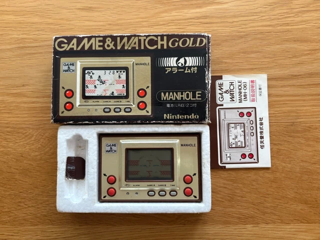 NINTENDO GAME & Watch Manhole MH-06 LCD superposición gráfica