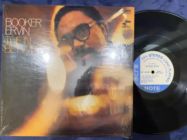 1st! BOOKER ERVIN THE IN BETWEEN BLUE NOTE LIBERTY BST 84283 STEREO RVG US LP