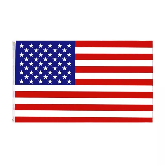 USA American Stars Stripes America National Supporters Fans Flag, 5 x 3ft