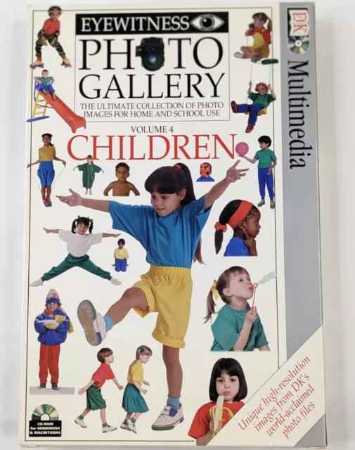 DK Eyewitness Photo Gallery Volume 4 Children CD Royalty-Free Stock Photos
