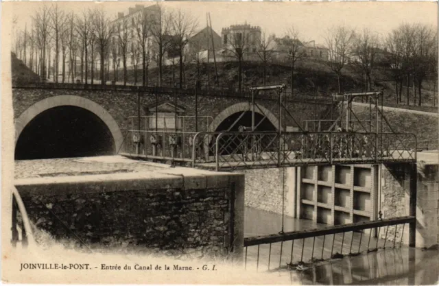 CPA Joinville Entree du Canal de la Marne (1347898)