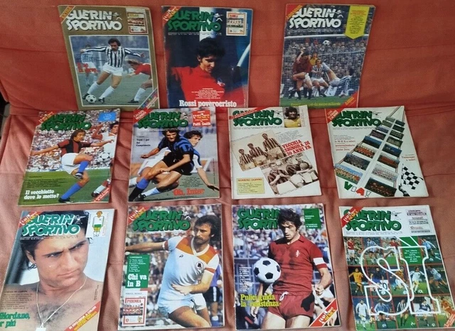 Guerin Sportivo Lotto Rilegato - 13 Numéros Reliés 1979-80 - Italien - DVC-4