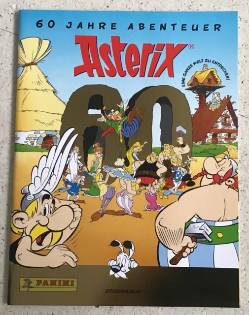 Panini Asterix "60 Jahre Abenteuer" - Sammel Album - Neu