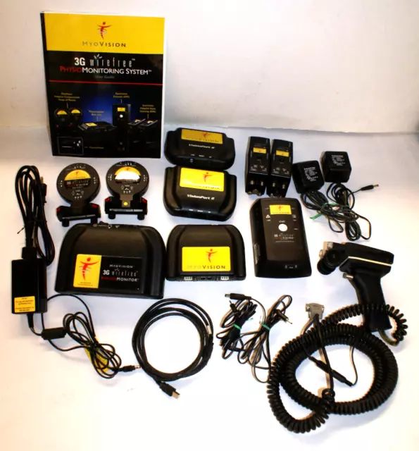 MYOVISION 3G Dynamic sEMG Physio Monitoring System Range of Motion ThermoVision