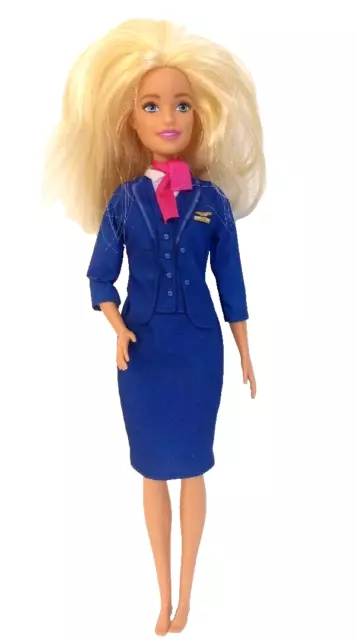 Mattel Barbie Doll Careers You Can Be Anything Dream Flight Dress No Shoes