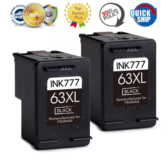 Black/Colour Ink for HP 63 63XL Deskjet 2130 2132 2134 3630 Officejet 3830 4650 3