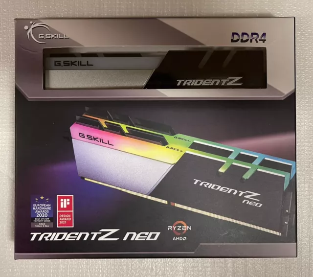 64Go G.Skill Trident Z Neo DDR4 3600MHz PC4-28800 CL16 RGB Kit double 2x32Go