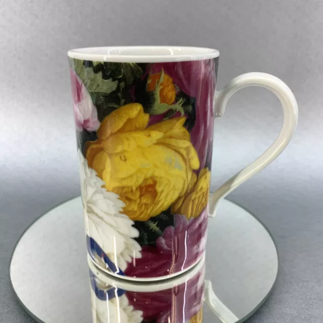 Dunoon Bridgemere Painting Stoneware Scotland Coffee Tea Cup Mug Floral