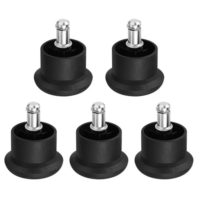 VOSAREA 5 pz Ruote Sedia Caster Resistenti e Sicurezza Ruote Tappo Sedia Fisso St