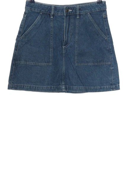 & DENIM Gonna di jeans Donna Taglia IT 42 blu stile casual