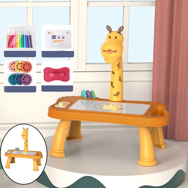 Boy Girl Table Educational toy Bright Colors LED Giraffe