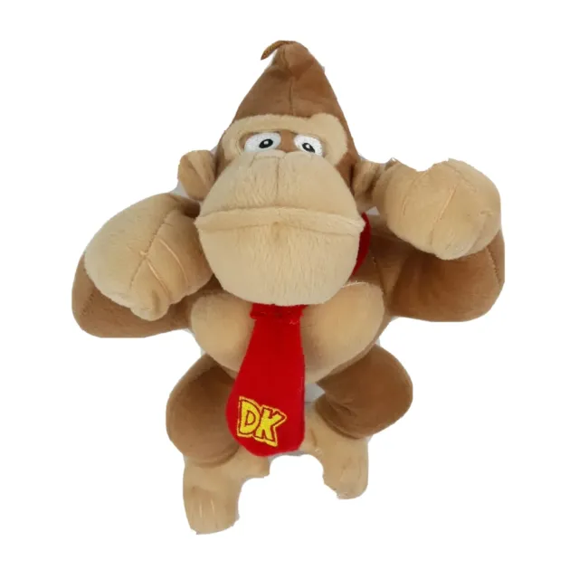 Super Mario Bros Donkey Kong 10in Plush Nintendo Stuffed Gorilla  Toy