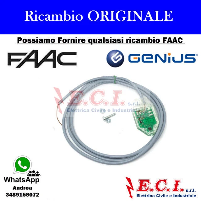 Kit Encoder E Finecorsa FAAC GENIUS ORIGINALE 490115 Per Motore 550 – Ricambio Originale