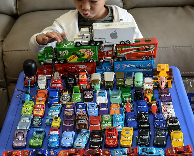 85 Styles Disneys Pixar Cars Lot Lightning McQueen 1:55 Diecast Model Car Toy