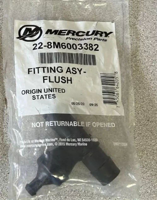 NEW MERCURY VERADO FLUSH FITTING ASY 135-350hp 22-8M6003382,889633A04