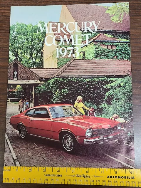 1973 Mercury COMET Car Sales Brochure Catalog Canadian Original