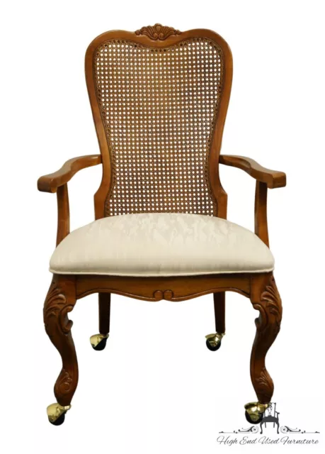 HOOKER FURNITURE Country French Provincial Cane Back Dining Arm Chair