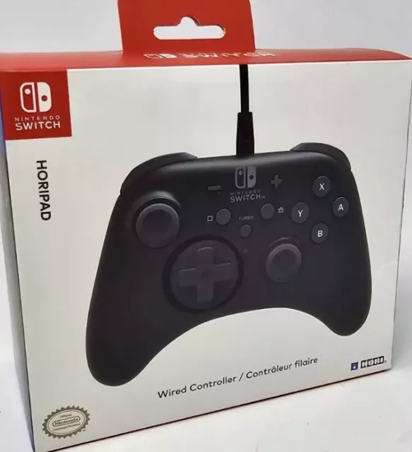 Hori Nintendo Switch Horipad Wired Controller - Black