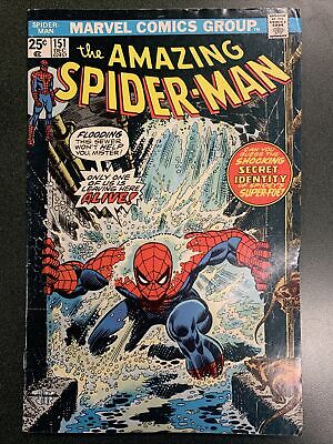 Amazing Spider-Man #151 (Marvel, 1975) Classic Cover John Romita Sr. VG