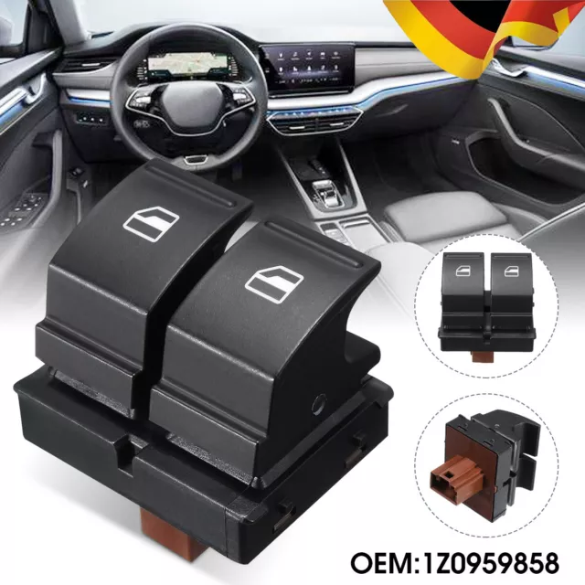 Schalter Fensterheber Vorne Links für Skoda Fabia II Octavia II Roomster Yeti