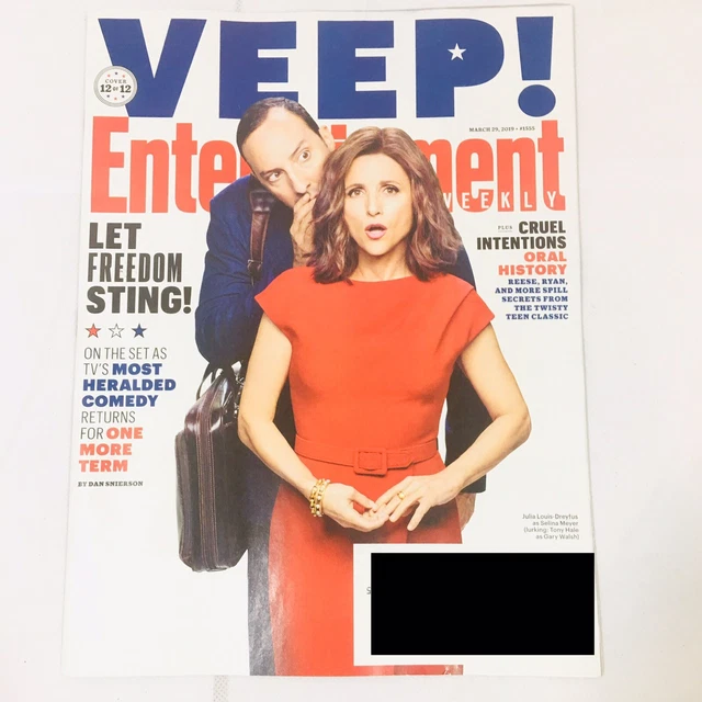 ENTERTAINMENT WEEKLY JULIA Louis Dreyfus March 29, 2019 VEEP Cover 12