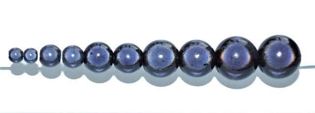 Pangaeawalker AAA Qualité Rond Miracle Perles De 4, 5, 6, 8, 10, 12 MM, Noir