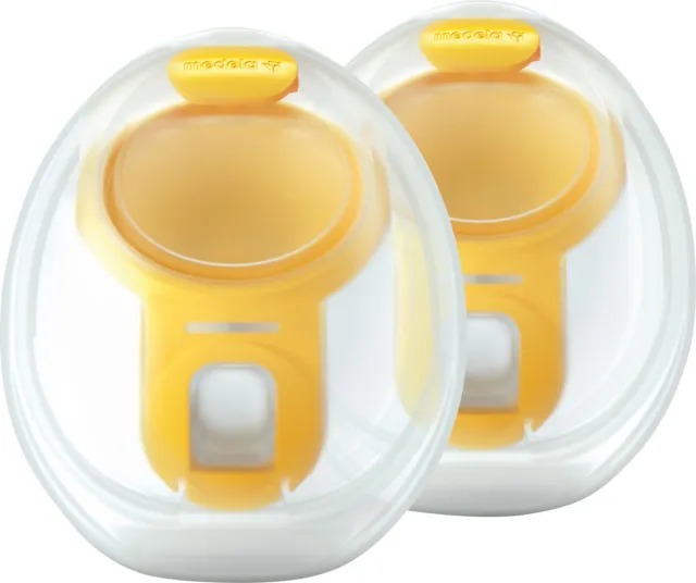 Medela - Hands-free Collection Cups - Yellow