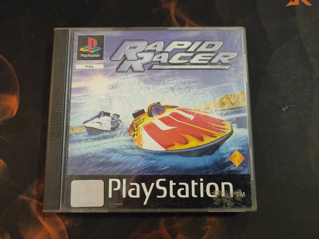 Jeu PS1 Rapid Racer - Version Française Complète - Pour PlayStation 1 - État Correct Fonctionnel