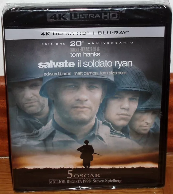 Sauver Al Soldat Ryan (Saving Private Ryan) 4K UHD + Blu-Ray Neuf Scellé