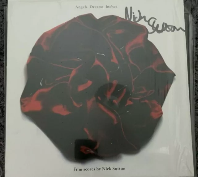 Nick Sutton, Gazelle Twin, Emika ‎– Angels Dreams Inches Red/Black SIGNED Vinyl