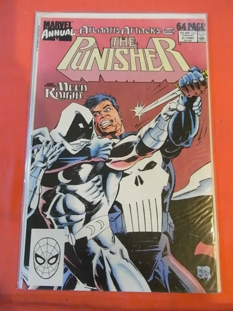 The PUNISHER Annual #2 - Atlantis Attacks Tie-In – "Knight Fight!" (1987 series)