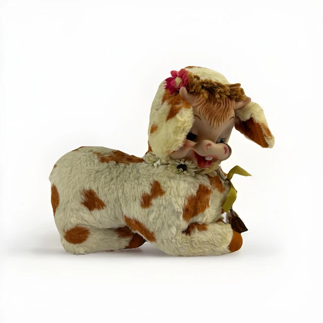 RUSHTON RUBBER FACE Purple Cow Kitsch 1950's $415.11 - PicClick CA
