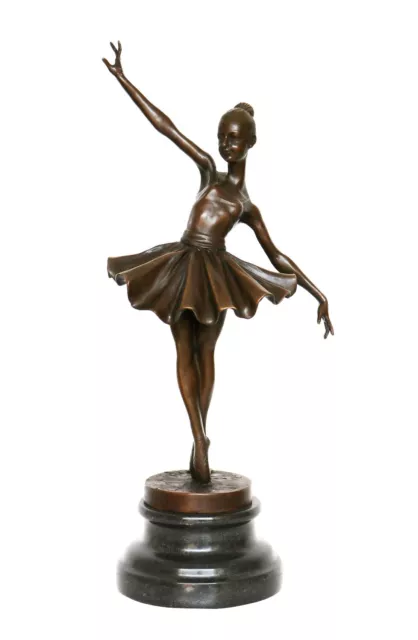 Statue après Degas danseuse ballerine bronze sculpture figurine réplique b