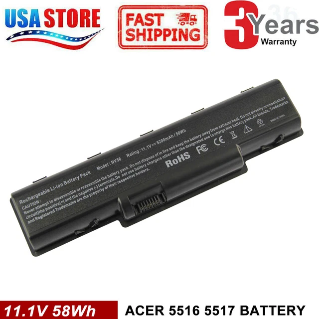 Laptop Battery for Gateway NV52 58 Acer AS09A31 AS09A61 AS09A51 AS09A41 AS09A71