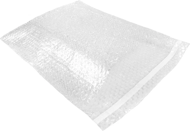 25 Bubble Out Bags 12X15.5" Wrap Pouches Envelopes Self-Sealing